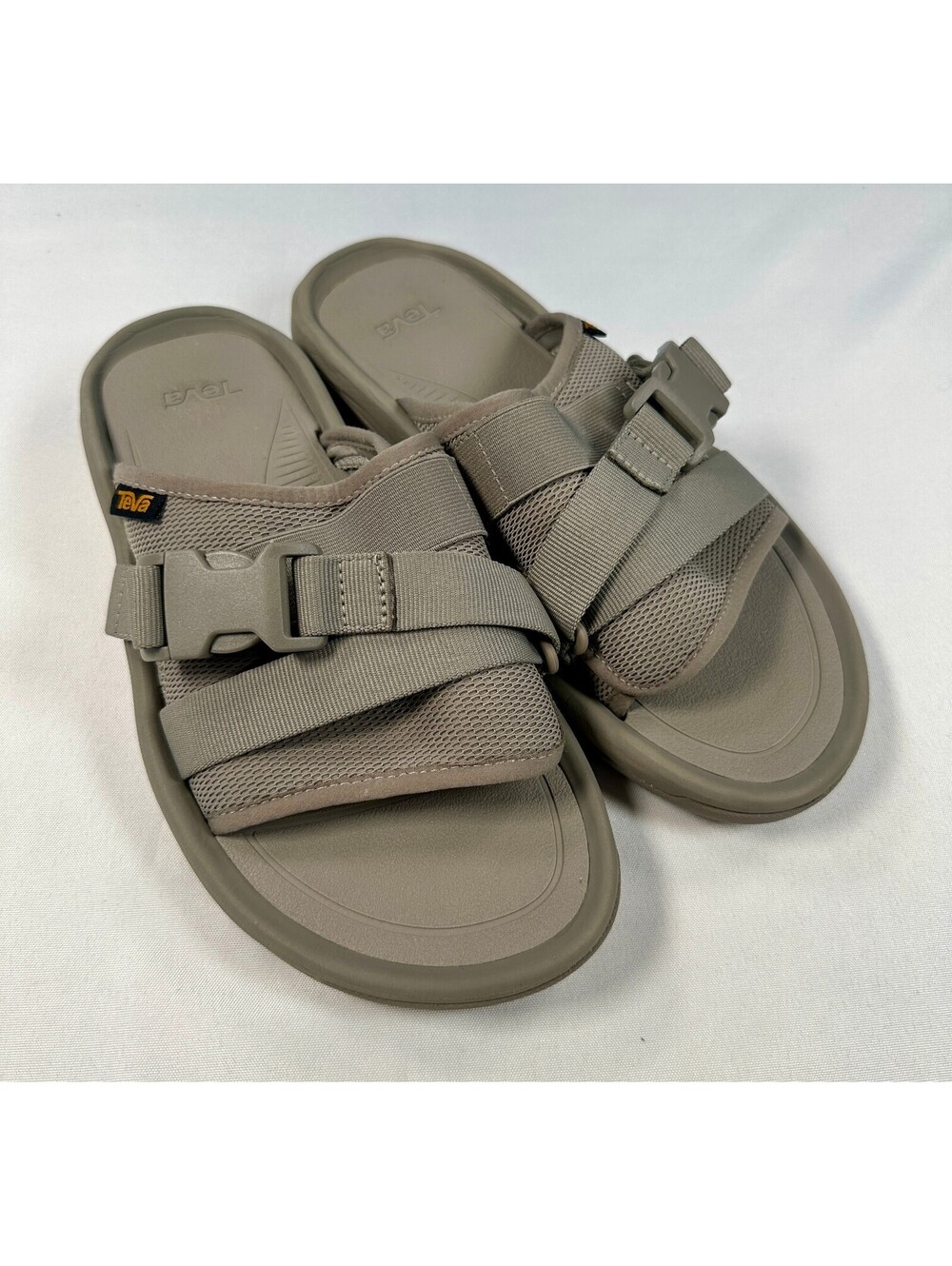 Teva Hurricane Verge Slide Desert Taupe Grey Men's Sandals Size 9 US 1136230
